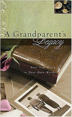 Fill-in-the-blank journals such as A Grandparent's Legacy: Your Life Story in Your Own Words  by Thomas Nelson are a good choice for those who want to record family history, stories, and memories with the aid of journal prompts.